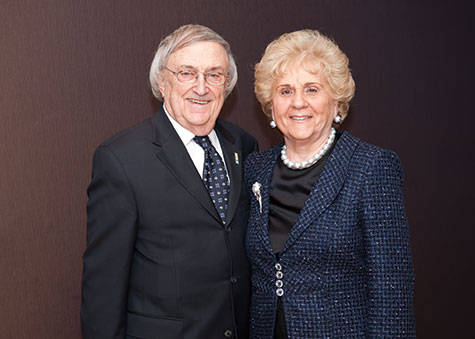 Photo of Charlotte and Lewis Steinberg